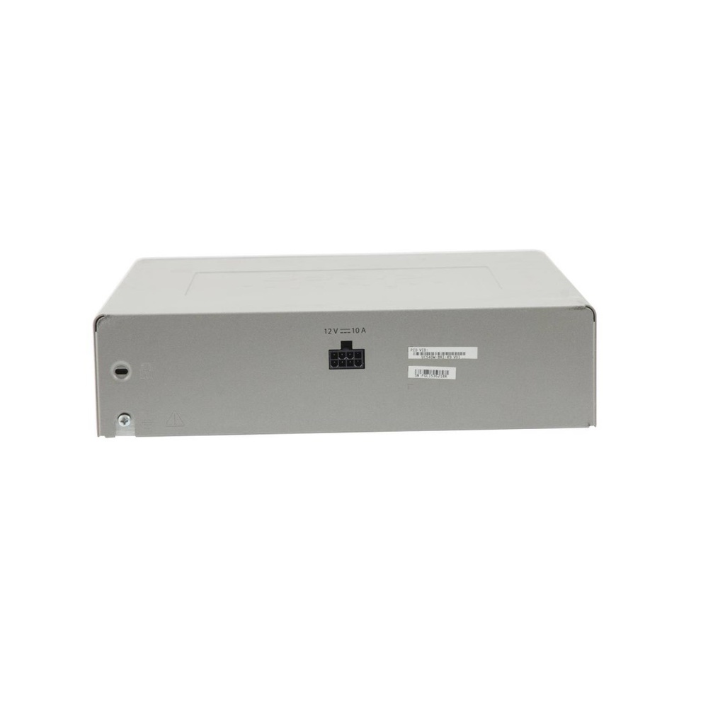 Cisco Unified Communications 540 with 8 user licenses for UC and integrated messaging, 2 BRI ports, 8 PoE 10/100 ports, integrated wireless, and 1 VIC slot. Upgradable to 32 users max.