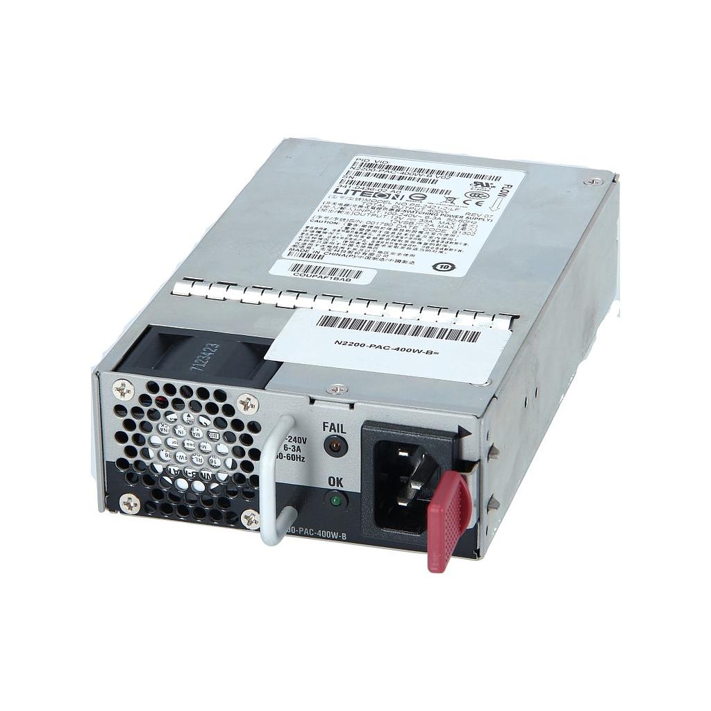 N2200-PAC-400W-B | Cisco Power Supply 400W AC Nexus 2200 Back-to-Front