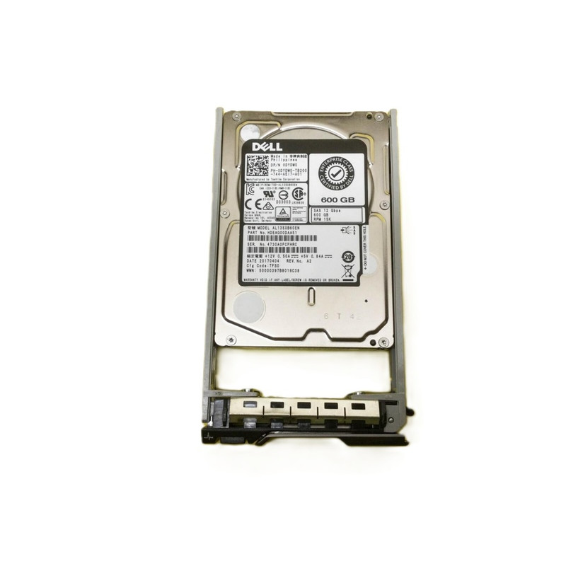 DYDW0 | Dell 600GB 15K 2.5" SAS 12Gb/s HDD with caddy