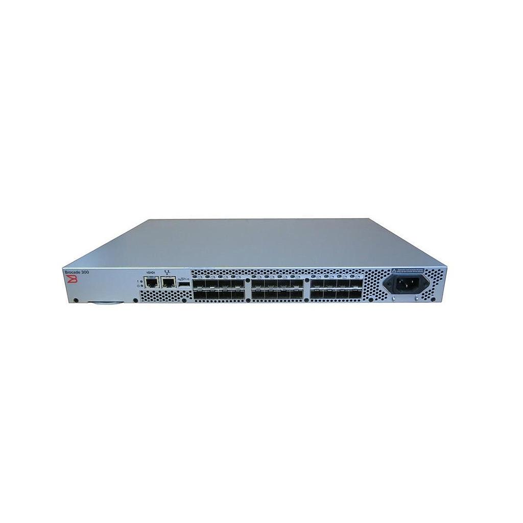 Brocade 300 24-Port SFP+ (16 Active) 8Gb Fiber Channel Switch