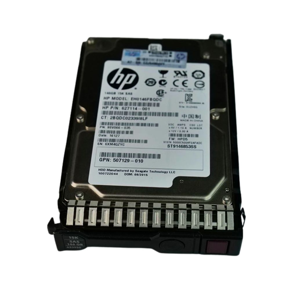 652605-B21 | Unidad de disco duro SC empresarial HPE de 146 GB, 15 K SAS de 2,5" y 6 Gb/s
