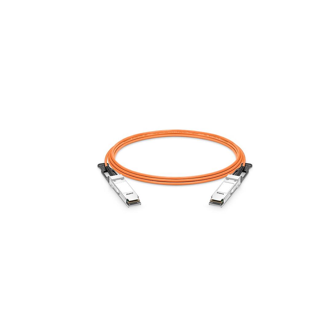 Arpers 40GBASE-AOC QSFP+, 3m, Cable óptico activo (AOC) compatible with Cisco