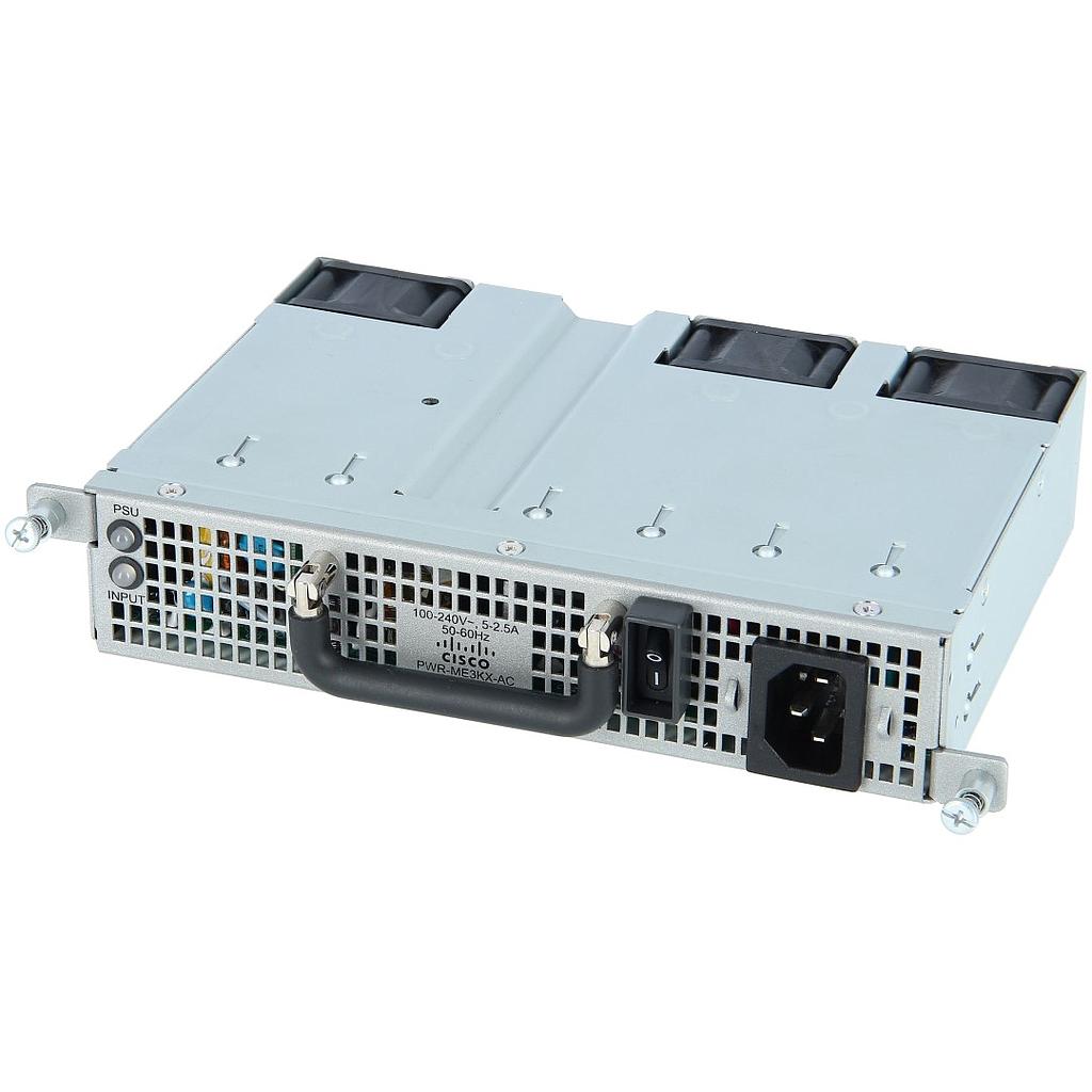 Cisco ME 3600X/3800X Series field-replaceable AC power supply and fan module