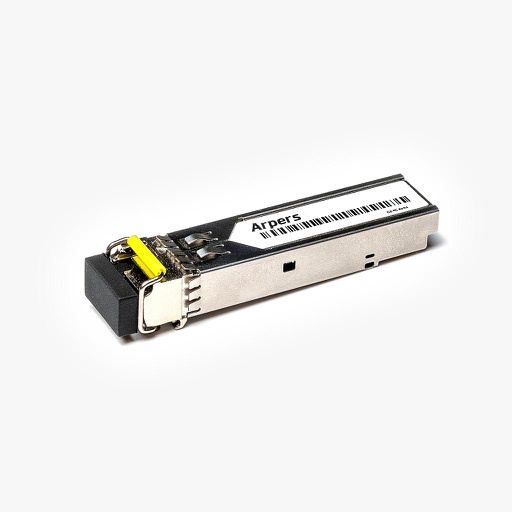 [DWDM-SFP+100-4692-COM] Arpers 10G-DWDM SFP+, Ch. 38 (1546.92 nm), SMF, LC Dúplex, 100km, DOM compatible with Cisco