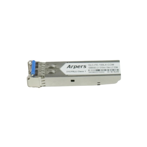[GLC-FE-100LX-COM] Arpers 100BASE-LX SFP, 1310nm, SMF, 10km, LC Duplex, DOM for Cisco