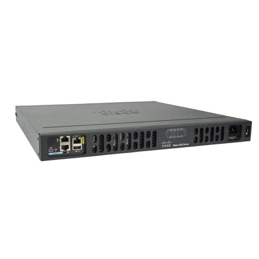 [ISR4331-AXV/K9] Cisco 4331 ISR with 3 onboard GE, 2 NIM slots, 1 ISC slot, 1 SM slots, 4 GB Flash Memory default, 4  GB DRAM default with Application Experience & Voice (AXV) bundle