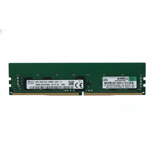 [815097-B21] HPE 8GB DDR4 2666MHz RDIMM ECC 1Rx8 (815097-B21)