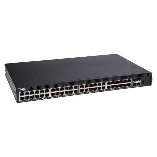 [X1052] Dell Networking X1052 48Ports 10/100/1000BASE-T + 4 x 10GbE SFP+ ports Smart Managed Switch