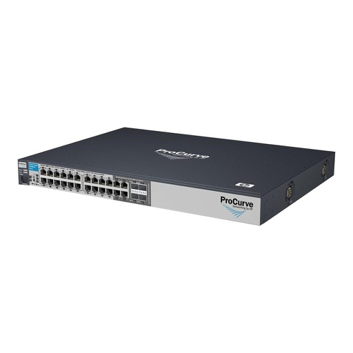 [J9279A] HP ProCurve 2510G-24 Switch 20 auto-sensing 10/100/1000 ports & 4 dual-personality ports (10/100/1000 RJ-45 or SFP)
