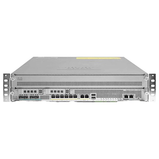 [ASA5585-S60-2A-K9] Cisco ASA 5585-X Firewall Edition SSP-60 bundle includes 6 Gigabit Ethernet interfaces, 4 10 Gigabit Ethernet SFP+ interfaces, 2 Gigabit Ethernet management interfaces, 10,000 IPsec VPN peers, 2 Premium VPN peers, dual AC power, 3DES/AES licens e