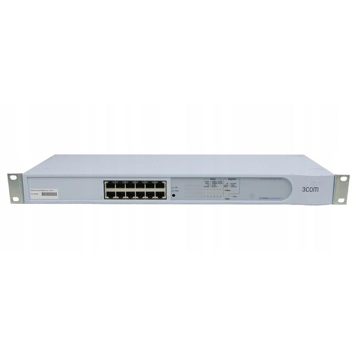 [3C16592B] 3COM SuperStack3 Baseline Hub de doble velocidad TP de 12 puertos