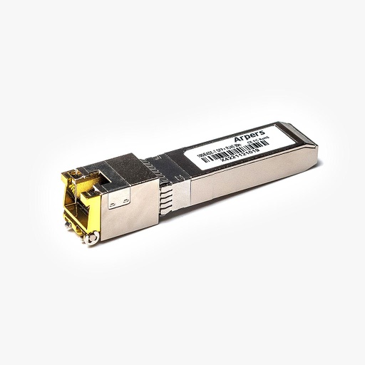 [SFP-10G-T-AR-COM] Arpers 10GBASE-T SFP+, Categoría 6, 30m, RJ-45 compatible con Arista