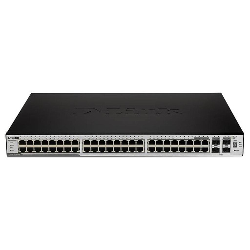[DGS-3100-48] D-Link DGS-3100-48, 48x 10/100/1000 BASE-T & 4x SFP Combo, redundant power support, Managed Stackable Switch